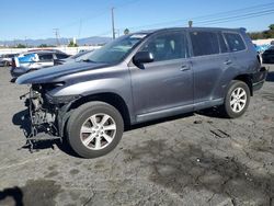 Toyota Highlander salvage cars for sale: 2012 Toyota Highlander Base