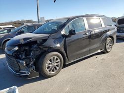 Toyota Sienna xle salvage cars for sale: 2024 Toyota Sienna XLE