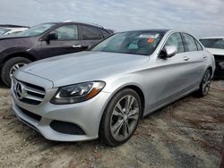 Salvage cars for sale from Copart Dunn, NC: 2017 Mercedes-Benz C300