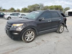 Salvage cars for sale from Copart Corpus Christi, TX: 2013 Ford Explorer Limited