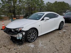 Lexus salvage cars for sale: 2016 Lexus RC 200T