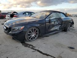 Mercedes-Benz salvage cars for sale: 2017 Mercedes-Benz S 63 AMG