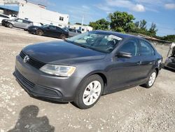 Volkswagen salvage cars for sale: 2011 Volkswagen Jetta SE