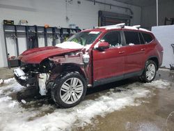 Volkswagen Atlas salvage cars for sale: 2019 Volkswagen Atlas SE