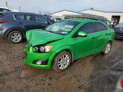 Chevrolet Sonic salvage cars for sale: 2015 Chevrolet Sonic LT