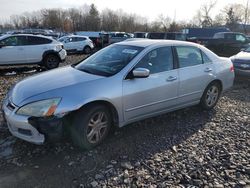 Honda Accord salvage cars for sale: 2006 Honda Accord EX