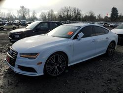 Audi salvage cars for sale: 2016 Audi A7 Premium Plus