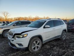 Jeep salvage cars for sale: 2019 Jeep Cherokee Limited