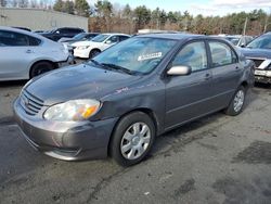 Toyota Corolla salvage cars for sale: 2004 Toyota Corolla CE