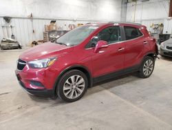 Buick Encore salvage cars for sale: 2018 Buick Encore Preferred