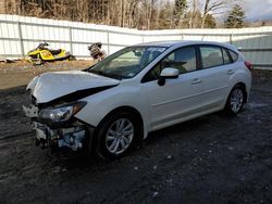 Subaru Impreza salvage cars for sale: 2015 Subaru Impreza Premium