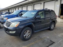 Lexus salvage cars for sale: 2007 Lexus GX 470