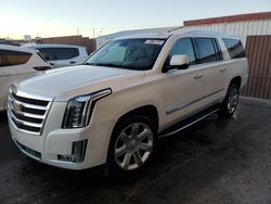 Cadillac salvage cars for sale: 2020 Cadillac Escalade ESV Premium Luxury