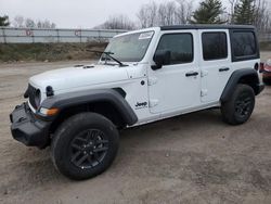 Jeep Wrangler salvage cars for sale: 2024 Jeep Wrangler Sport