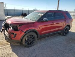 Ford Explorer salvage cars for sale: 2018 Ford Explorer XLT