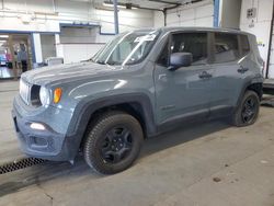 Jeep salvage cars for sale: 2018 Jeep Renegade Sport