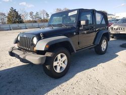 Jeep Wrangler salvage cars for sale: 2010 Jeep Wrangler Sport