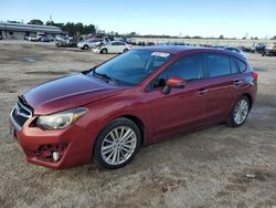 Subaru Impreza salvage cars for sale: 2016 Subaru Impreza Limited