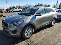 KIA Sorento salvage cars for sale: 2018 KIA Sorento LX