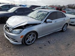 Mercedes-Benz salvage cars for sale: 2011 Mercedes-Benz C 350