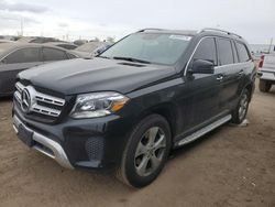 Mercedes-Benz gls-Class salvage cars for sale: 2018 Mercedes-Benz GLS 450 4matic