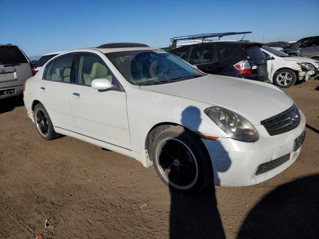 2005 Infiniti G35