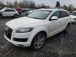 Audi q7 salvage cars for sale: 2015 Audi Q7 Premium Plus