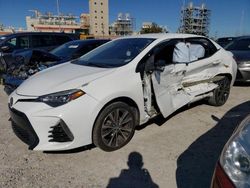 Toyota Corolla salvage cars for sale: 2018 Toyota Corolla L