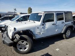 Jeep Wrangler salvage cars for sale: 2018 Jeep Wrangler Unlimited Sport