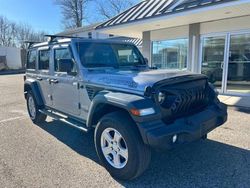 Jeep Wrangler salvage cars for sale: 2020 Jeep Wrangler Unlimited Sport