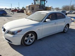 BMW salvage cars for sale: 2007 BMW 525 I