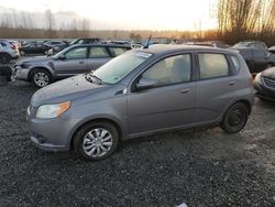 Chevrolet Aveo salvage cars for sale: 2009 Chevrolet Aveo LS