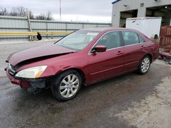 Honda Accord salvage cars for sale: 2006 Honda Accord EX