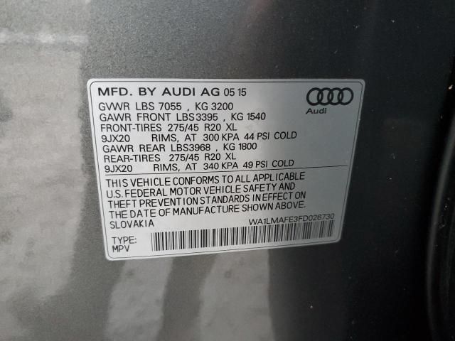 2015 Audi Q7 TDI Premium Plus