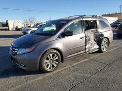 Honda Odyssey Touring salvage cars for sale: 2015 Honda Odyssey Touring