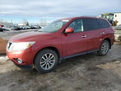 Nissan salvage cars for sale: 2016 Nissan Pathfinder S