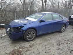 Toyota salvage cars for sale: 2016 Toyota Camry LE