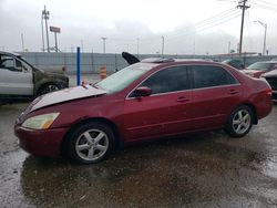 Honda Accord salvage cars for sale: 2004 Honda Accord EX