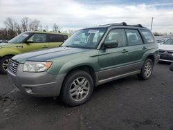 Subaru Forester salvage cars for sale: 2006 Subaru Forester 2.5X LL Bean