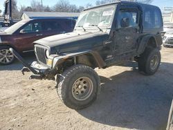 Jeep salvage cars for sale: 2004 Jeep Wrangler / TJ Sport