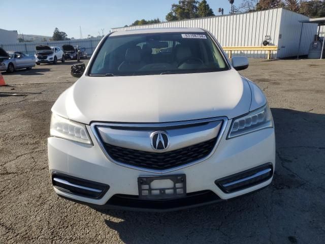 2014 Acura MDX Technology