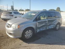 Dodge Caravan salvage cars for sale: 2016 Dodge Grand Caravan SE