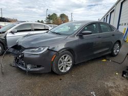 Chrysler salvage cars for sale: 2016 Chrysler 200 Limited