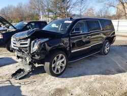 Cadillac salvage cars for sale: 2017 Cadillac Escalade ESV Luxury