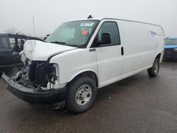 Chevrolet Express salvage cars for sale: 2020 Chevrolet Express G2500