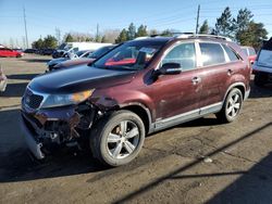 KIA Sorento salvage cars for sale: 2012 KIA Sorento EX