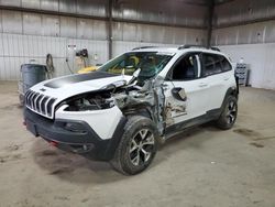 Jeep salvage cars for sale: 2017 Jeep Cherokee Trailhawk