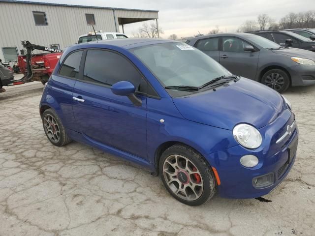 2012 Fiat 500 Sport