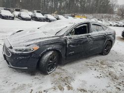 Ford Fusion salvage cars for sale: 2019 Ford Fusion SEL