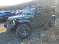 Jeep Wrangler salvage cars for sale: 2015 Jeep Wrangler Unlimited Rubicon